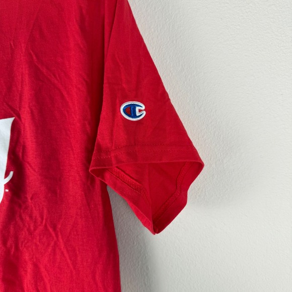 NWT Champion Cincinnati Bearcats Reds Cincy Baseball Shirt Mens S‎ Short Sleeve - Picture 6 of 8